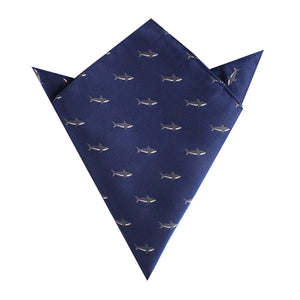 Shark Pocket Square