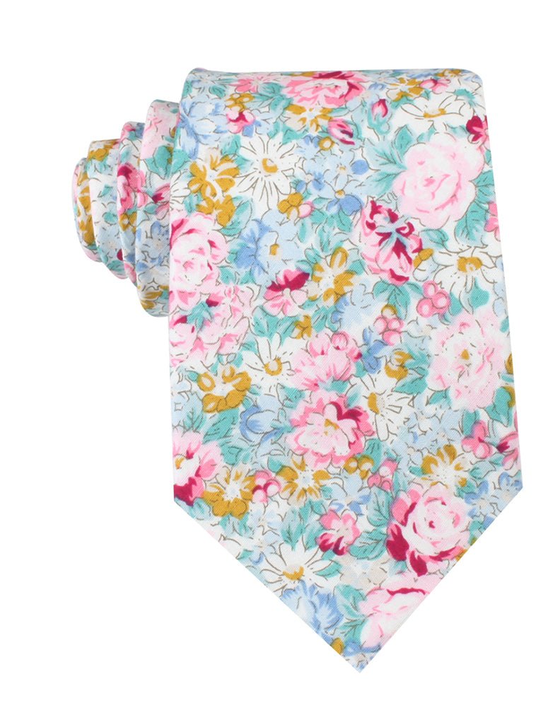 Shinjuku Floral Necktie