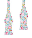 Shinjuku Floral Self Bow Tie