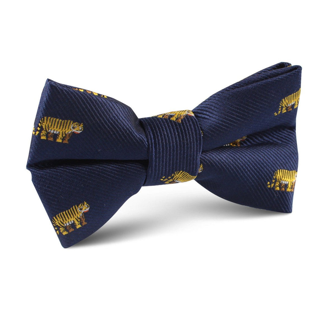 Siberian Tiger Kids Bow Tie