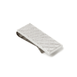 Silver Diamond Grid Executive Money Clip