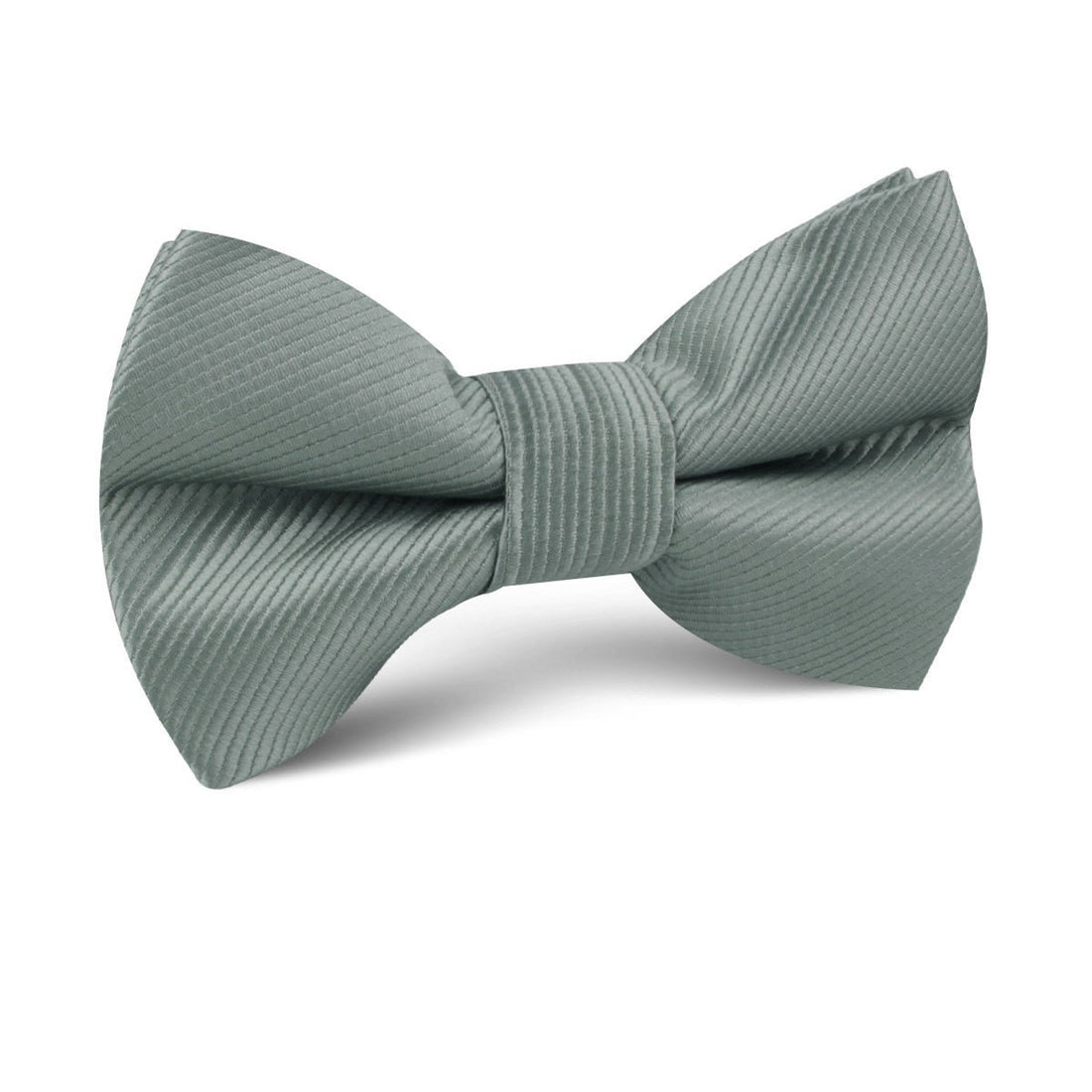 Silver Sage Twill Kids Bow Tie