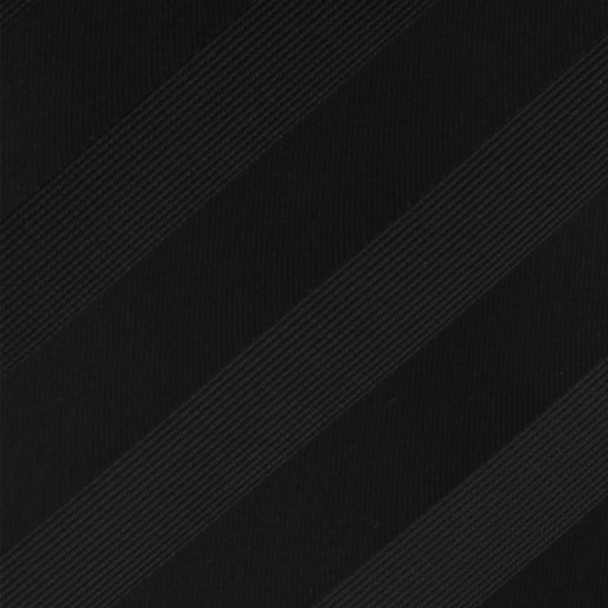 Sinatra Black Striped Kids Bow Tie Fabric