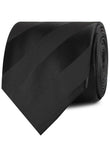 Sinatra Black Striped Neckties