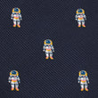 Man on the Moon Space Suit Bow Tie Fabric