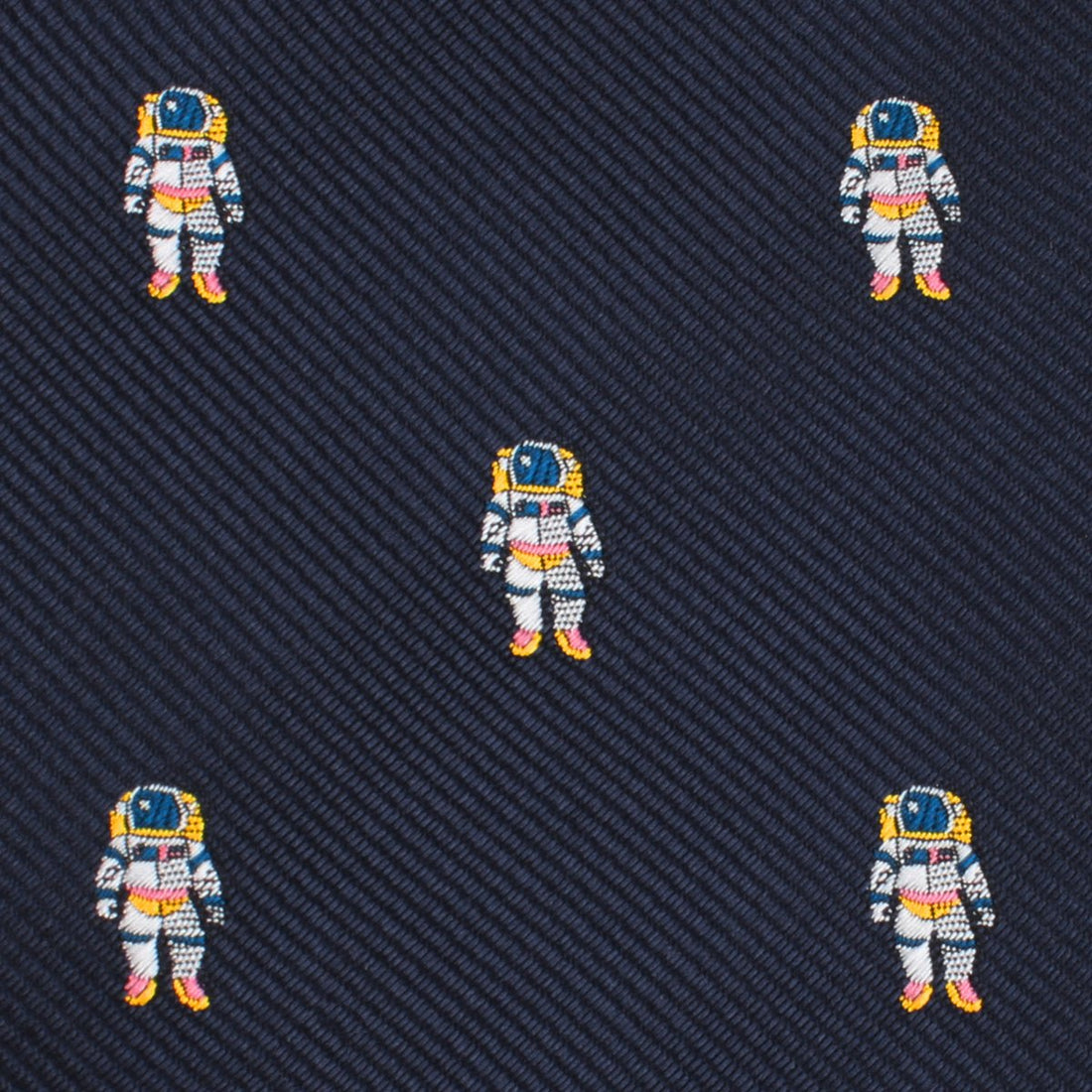 Man on the Moon Space Suit Bow Tie Fabric