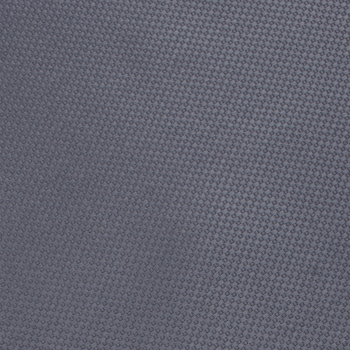 Slate Grey Charcoal Basket Weave Self Bow Tie Fabric