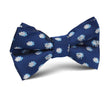 Sleepy Sheep Blue Kids Bow Tie