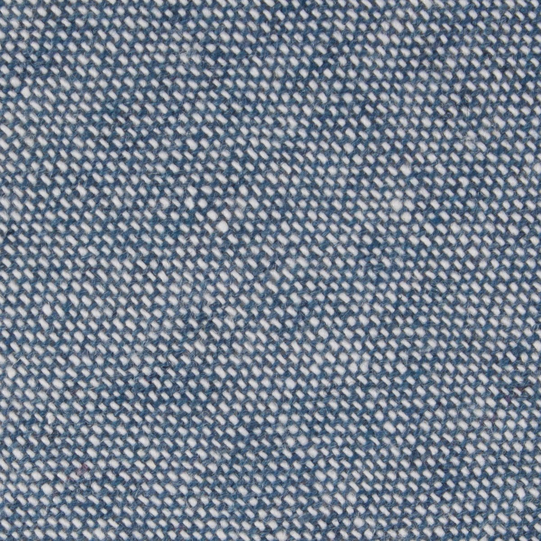 Smoke Blue Slub Linen Fabric Necktie