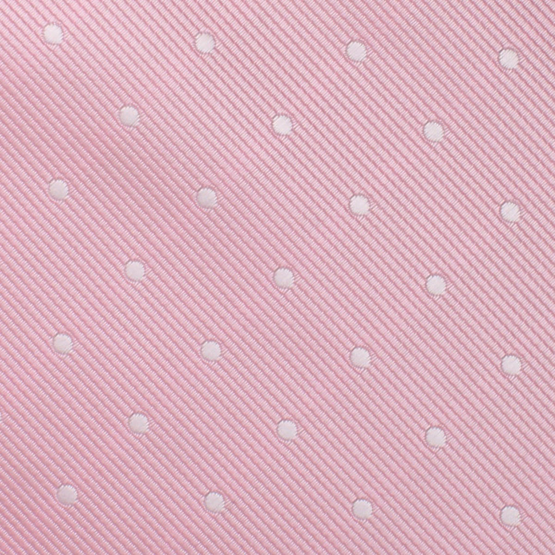 Soft Pink Polka Dots Bow Tie Fabric