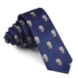 Southern Grey Owl Skinny Tie