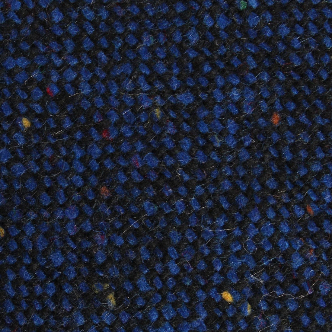 Speckles on Blue Donegal Fabric Necktie