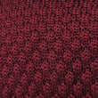 Spiced Burgundy Knitted Tie Fabric