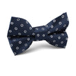 St Barts Navy Polka Dot Kids Bow Tie