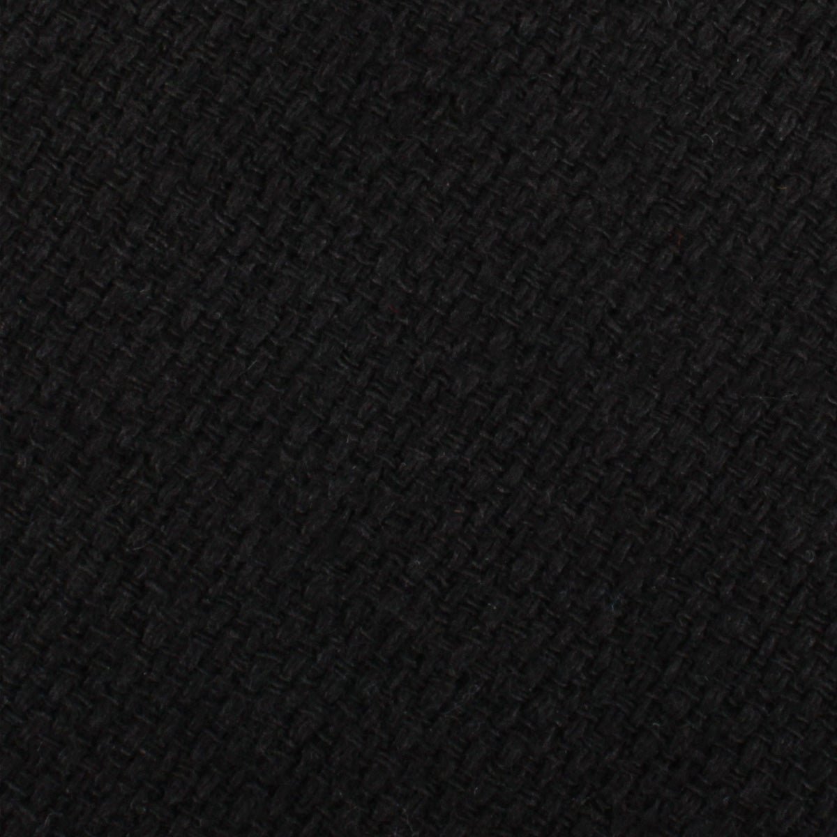 St Lucia Black Linen Bow Tie Fabric