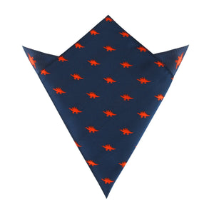 Stegosaurus Dinosaur Pocket Square