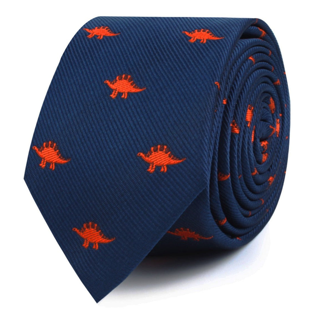 Stegosaurus Dinosaur Skinny Ties