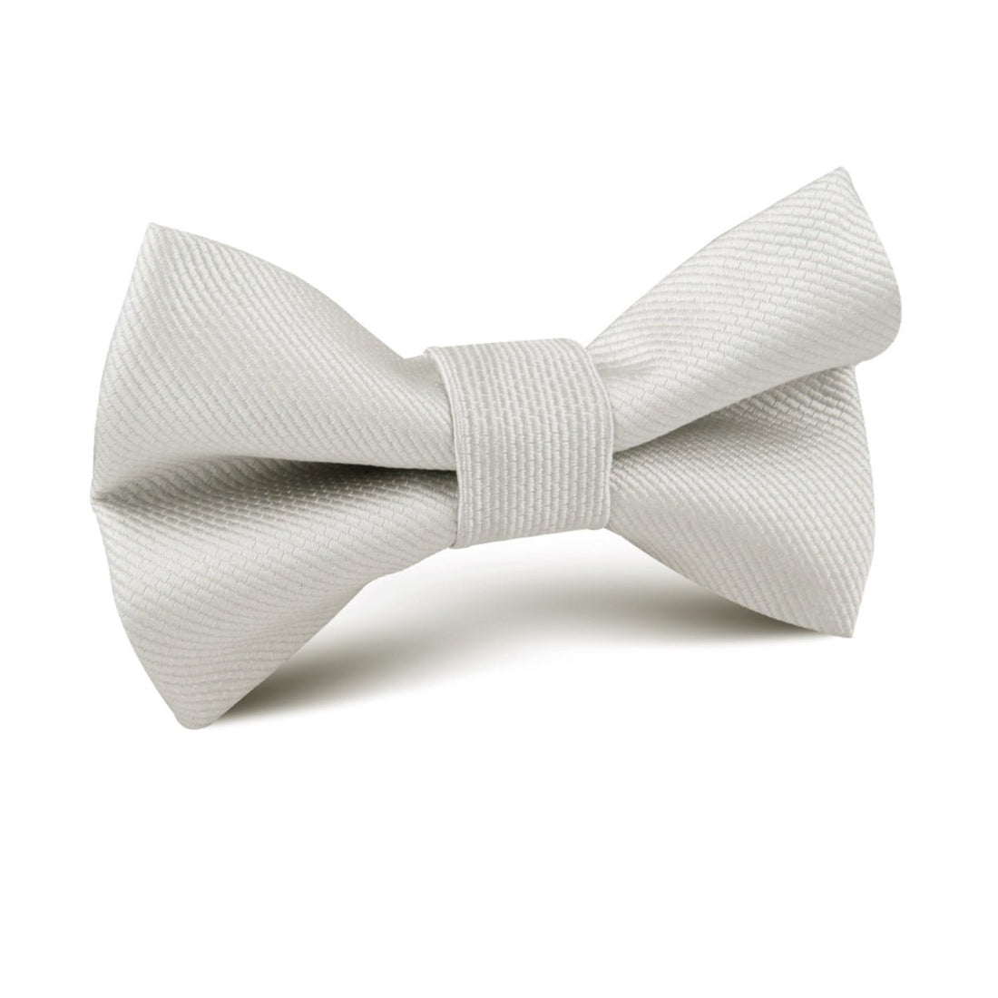 Sterling Silver Mist Weave Kids Bow Tie