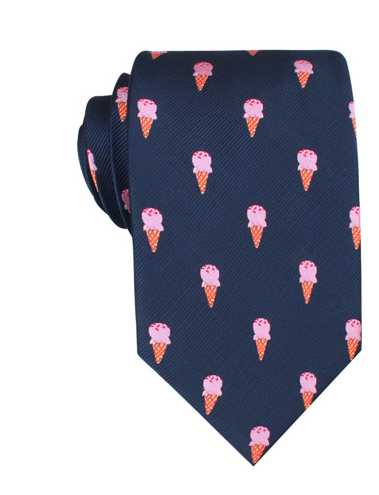 Strawberry Ice Cream Necktie