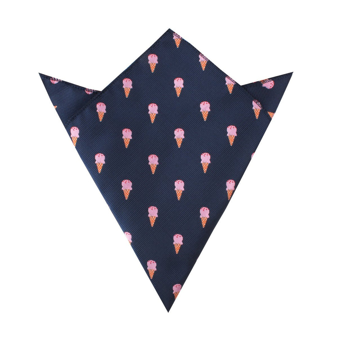 Strawberry Ice Cream Pocket Square