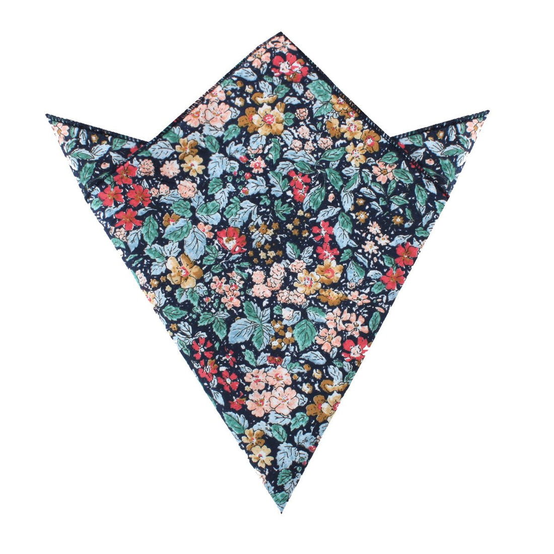 Stura Di Lanzo Floral Pocket Square