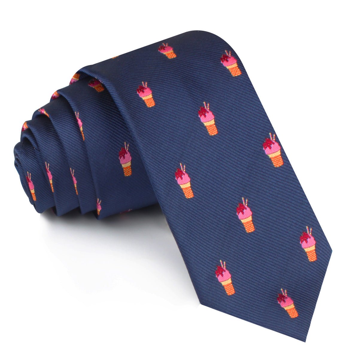 Sunday Ice Cream Skinny Tie