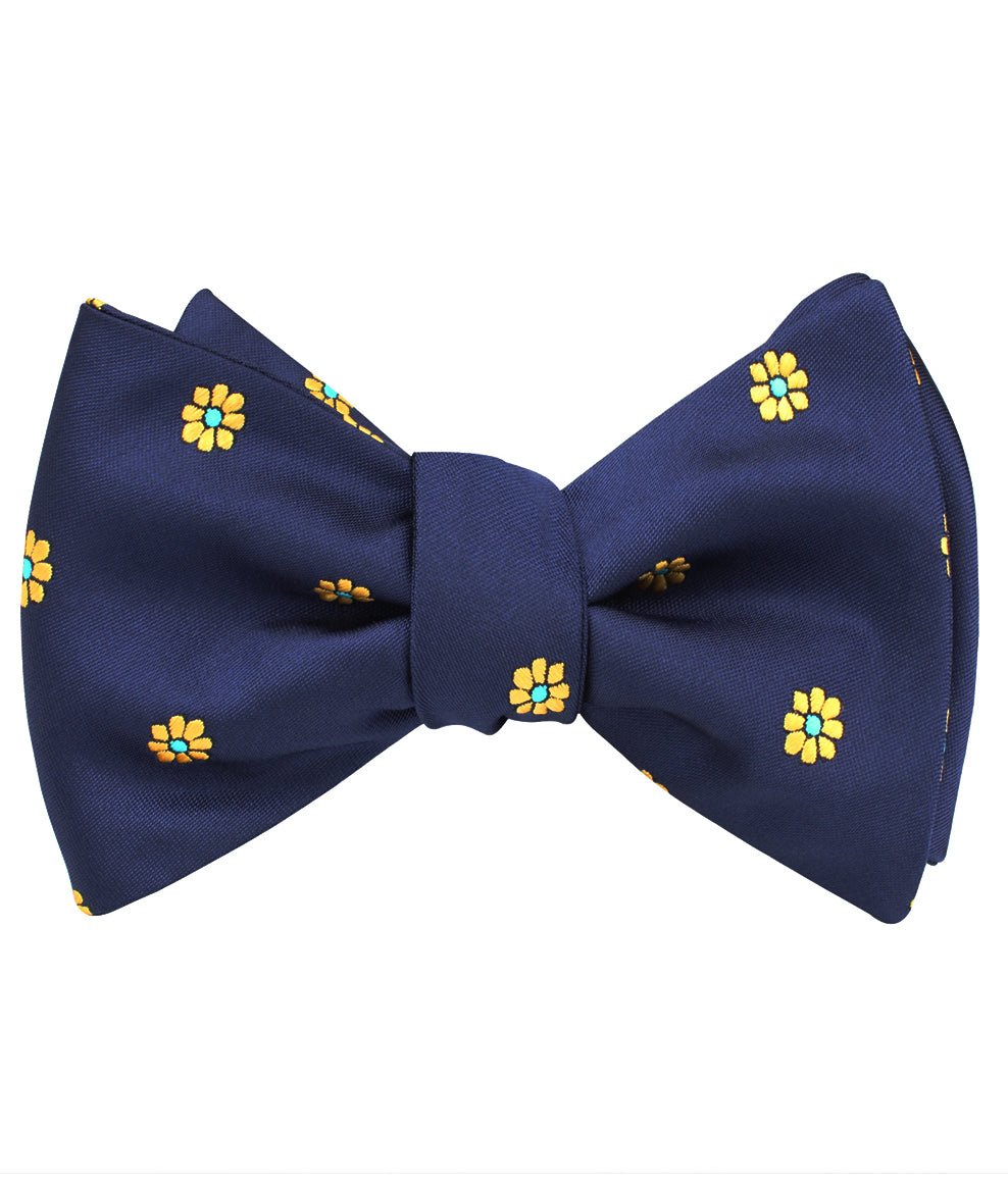 Sunflower Self Tie Bow Tie