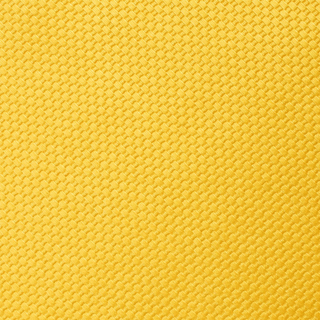 Sunflower Yellow Basket Weave Necktie Fabric