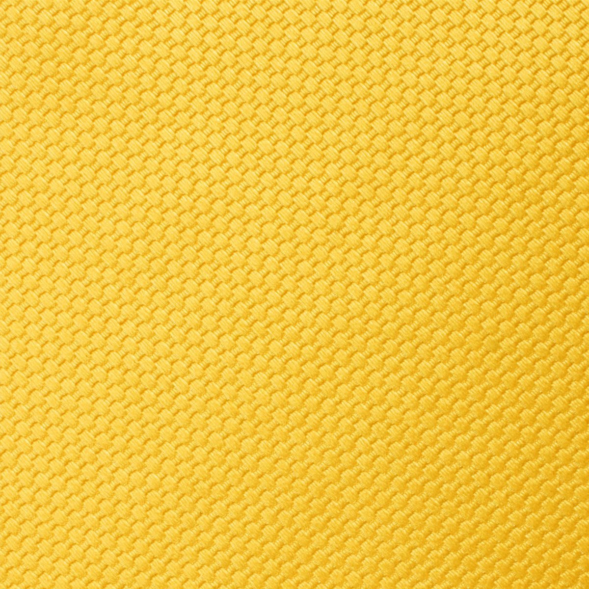 Sunflower Yellow Basket Weave Necktie Fabric