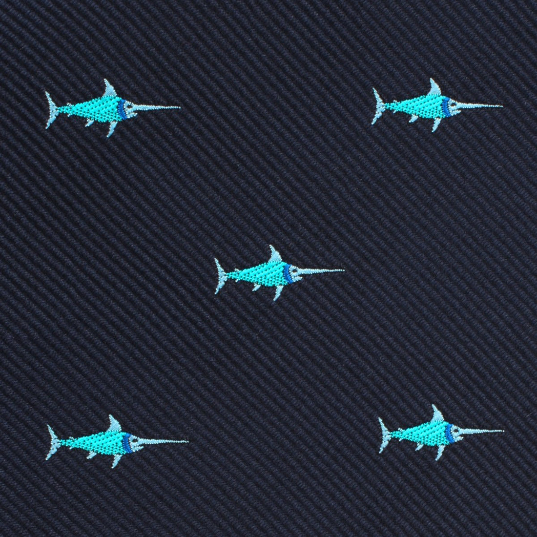 Swordfish Necktie Fabric