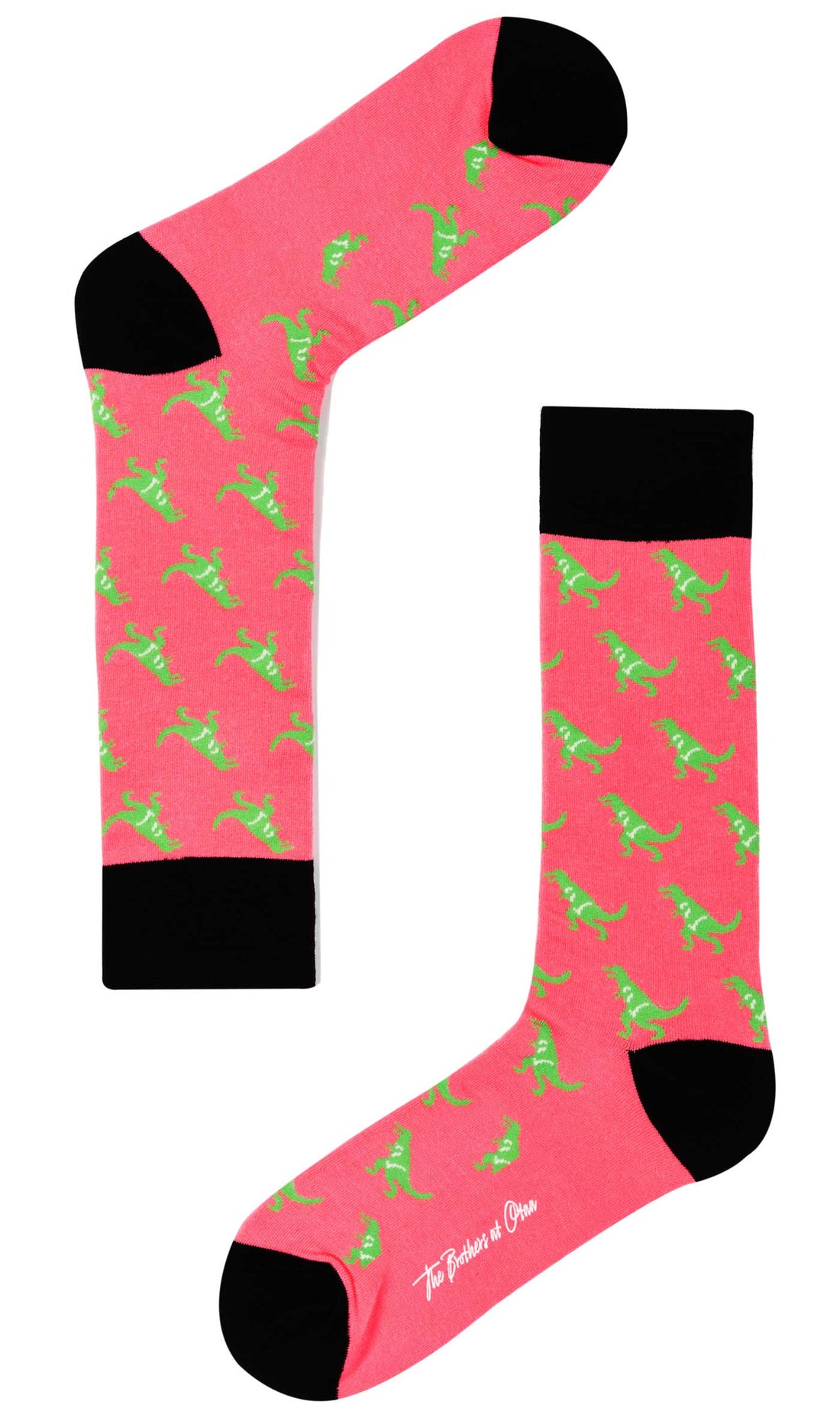 T-Rex Pink Socks