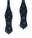 T-Rex Pixel Dinosaur Diamond Self Bow Tie