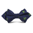 T-Rex Pixel Dinosaur Kids Diamond Bow Tie