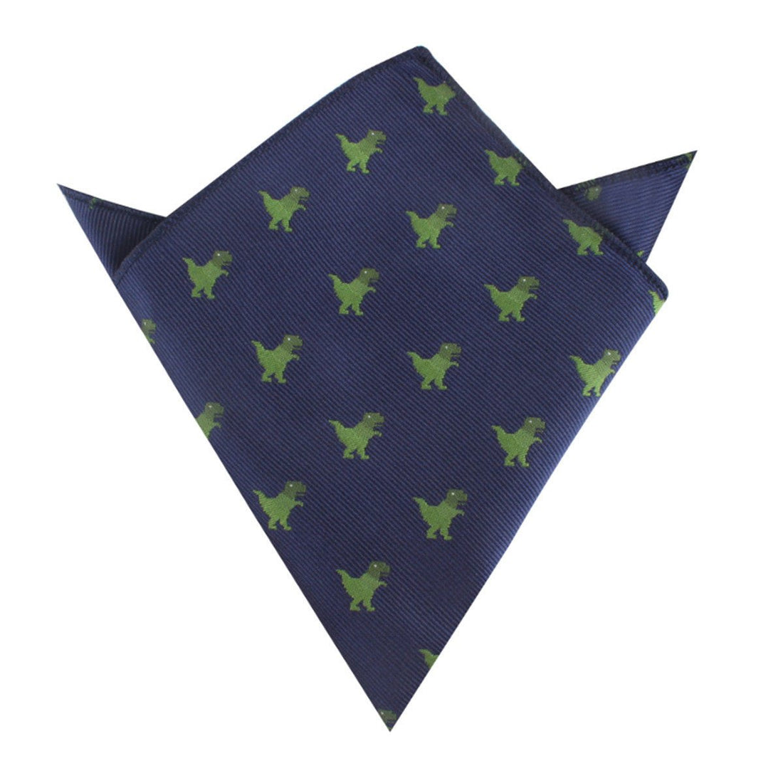 T-Rex Pixel Dinosaur Pocket Square