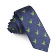 T-Rex Pixel Dinosaur Skinny Tie