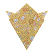 Tahitian Yellow Floral Pocket Square