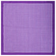 The King of Hollywood Purple Wool Pocket Square