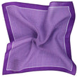 The King of Hollywood Purple Wool Pocket Squares