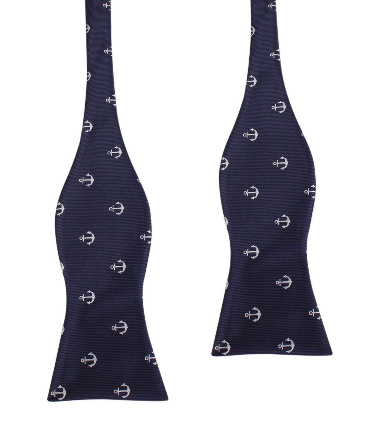 The OTAA Navy Blue Anchor Self Tie Bow Tie