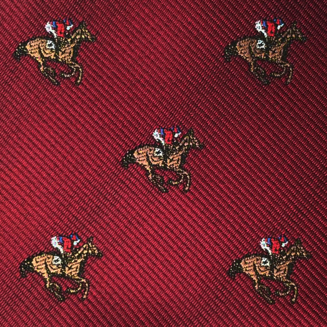 The Royal Ascot Racehorse Necktie Fabric