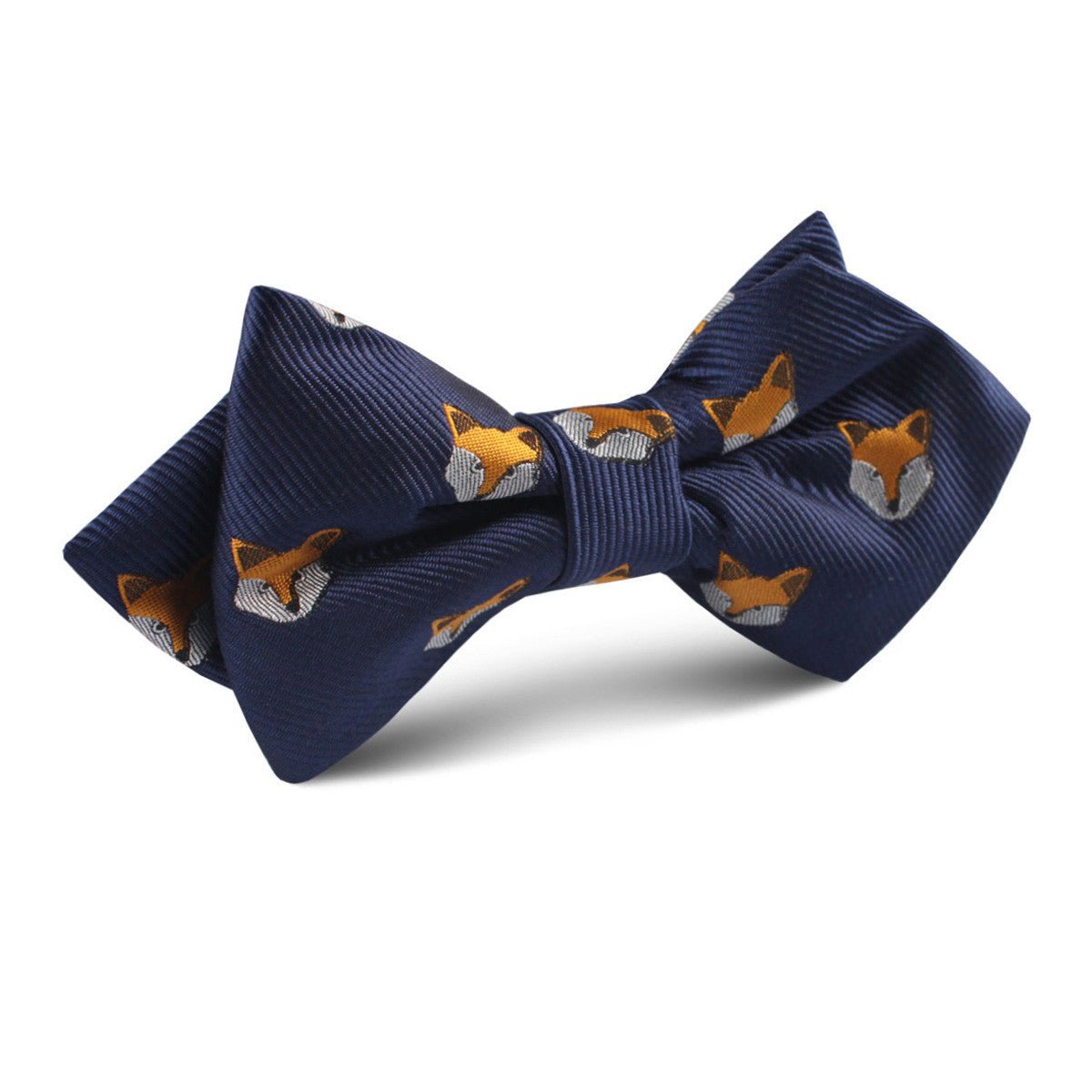 Tibetan Sand Fox Diamond Bow Tie