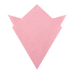 Tickled Pink Chevron Linen Pocket Square