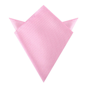 Tickled Pink Herringbone Chevron Pocket Square