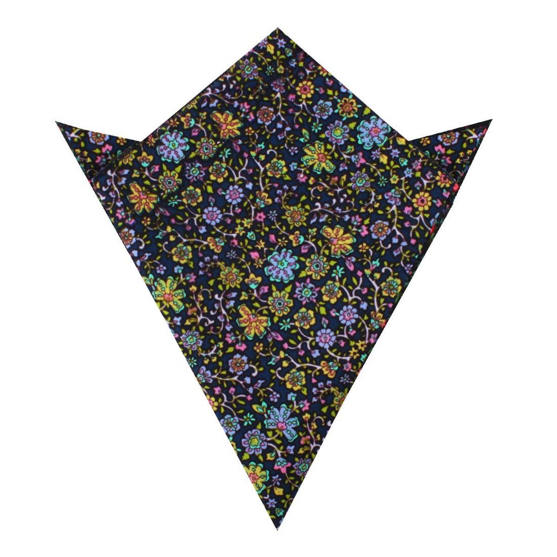 Tomba di Dante Floral Pocket Square