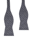 Inception Navy Linen Self Bow Tie