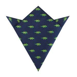 Triceratops Dinosaur Pocket Square