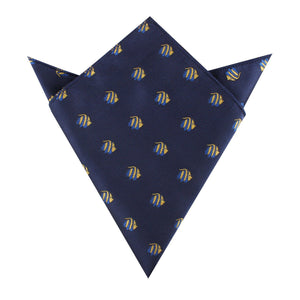 Tropical Fijian Fish Pocket Square