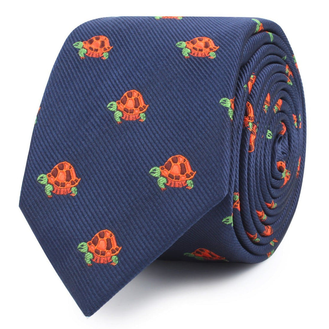 Tropical Turtle Skinny Ties