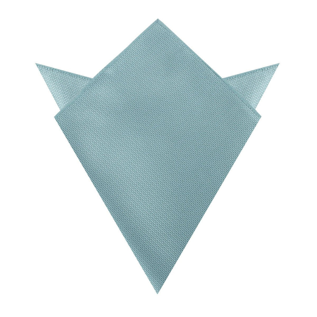 Turkish Teal Blue Weave Pocket Square