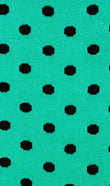 Turquoise Dot Socks Fabric